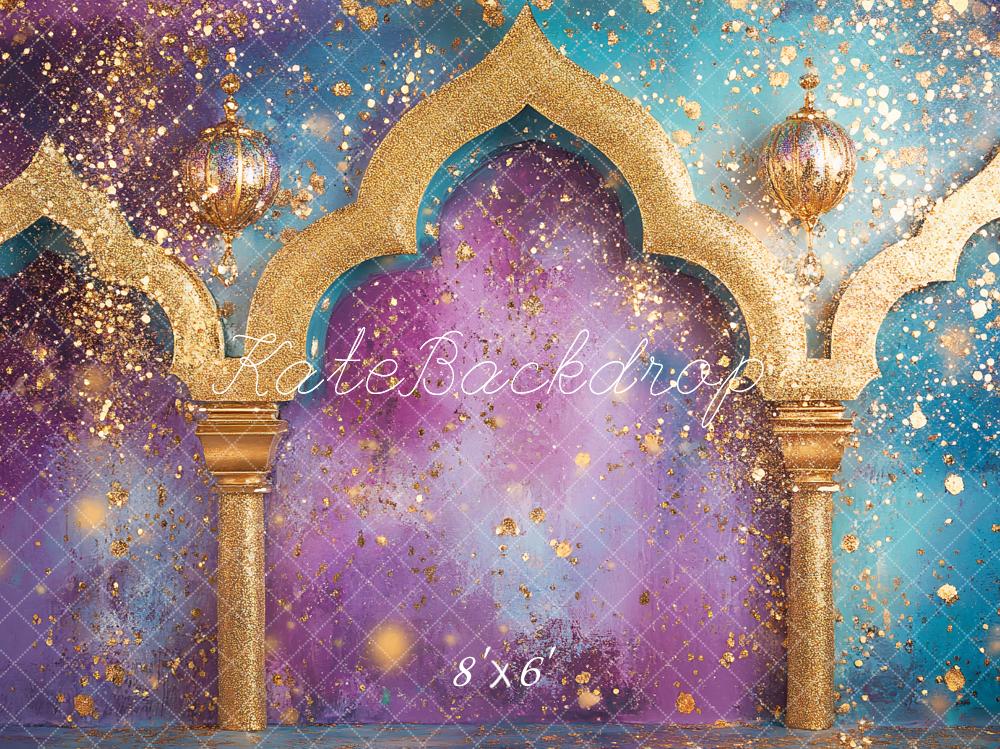 Kate Dreamy Arabian Nights Glitter Arch Backdrop Designed by Ashley Paul -UK