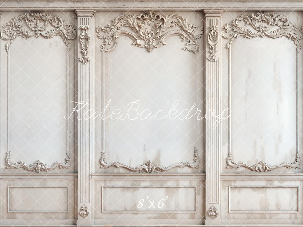 Kate Elegant Vintage Carving Wall Backdrop Designed by Kate Image -UK
