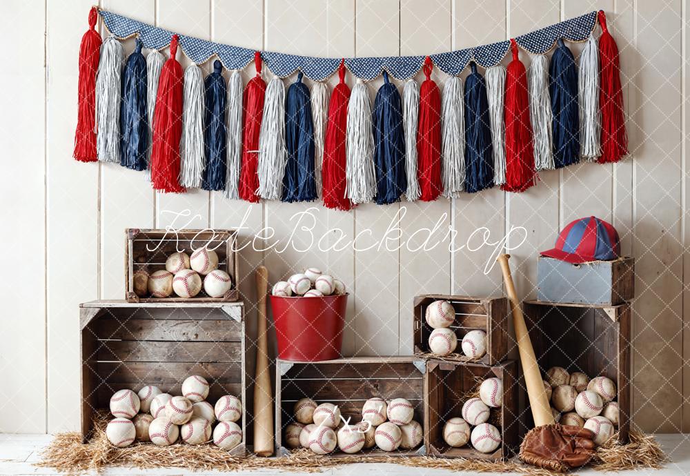 Kate Baseball Sport Backdrop Designed by Emetselch
