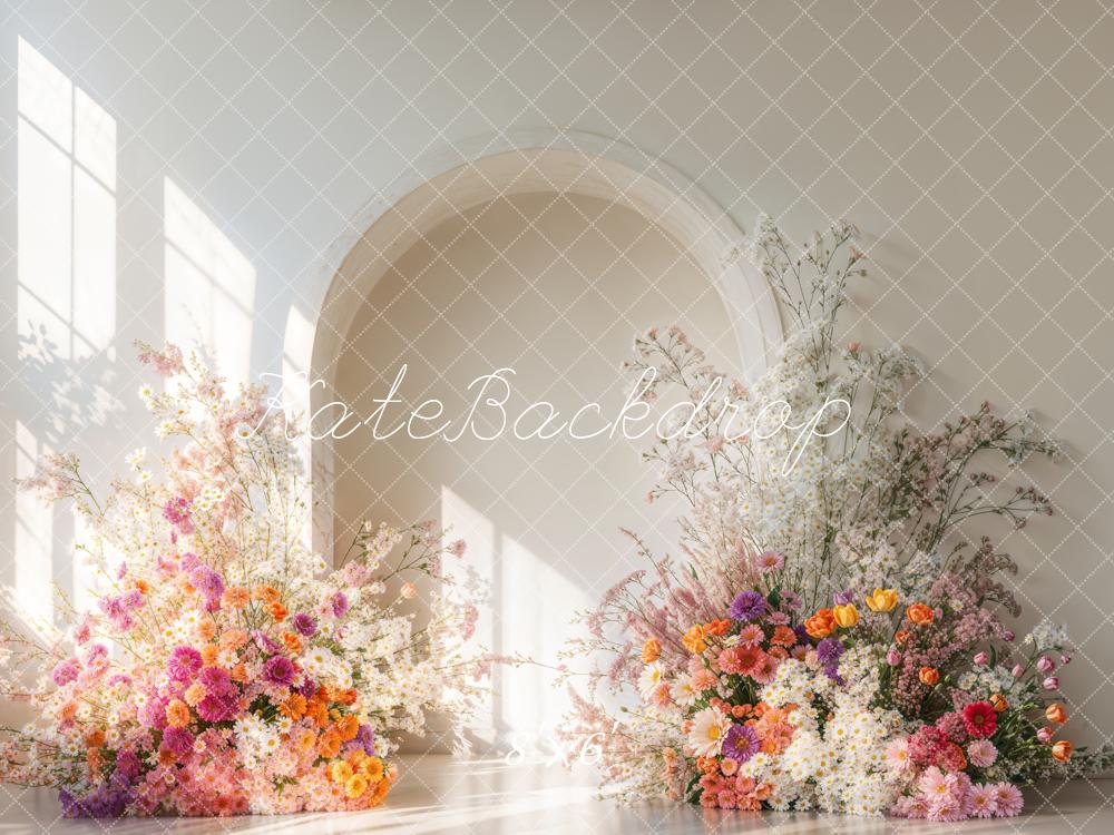 Kate Sunshine Flower Arch Wedding Backdrop Designed by Emetselch -UK