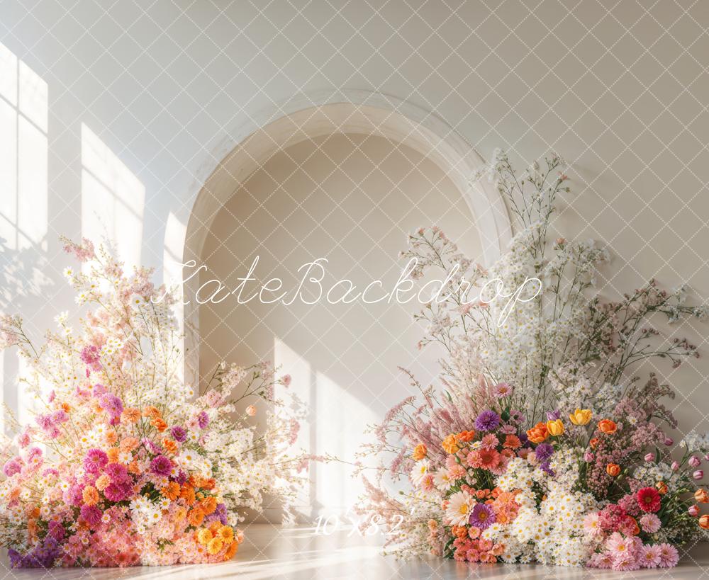 Kate Sunshine Flower Arch Wedding Backdrop Designed by Emetselch -UK