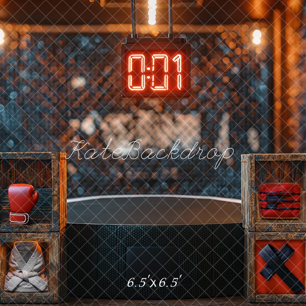 Kate Father's Day Boy Boxing Gym Sports Backdrop Designed by Mini MakeBelieve -UK