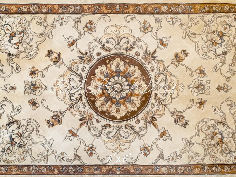 Kate Vintage Floral Pattern Floor Backdrop Designed by Mini MakeBelieve -UK