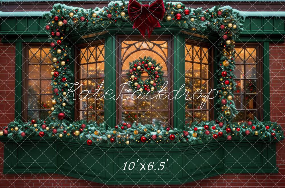 Kate Christmas Tudor Window Backdrop Designed by Mini MakeBelieve -UK
