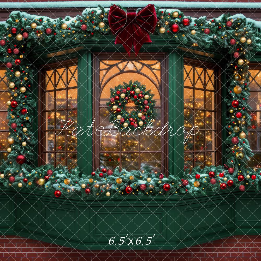 Kate Christmas Tudor Window Backdrop Designed by Mini MakeBelieve -UK