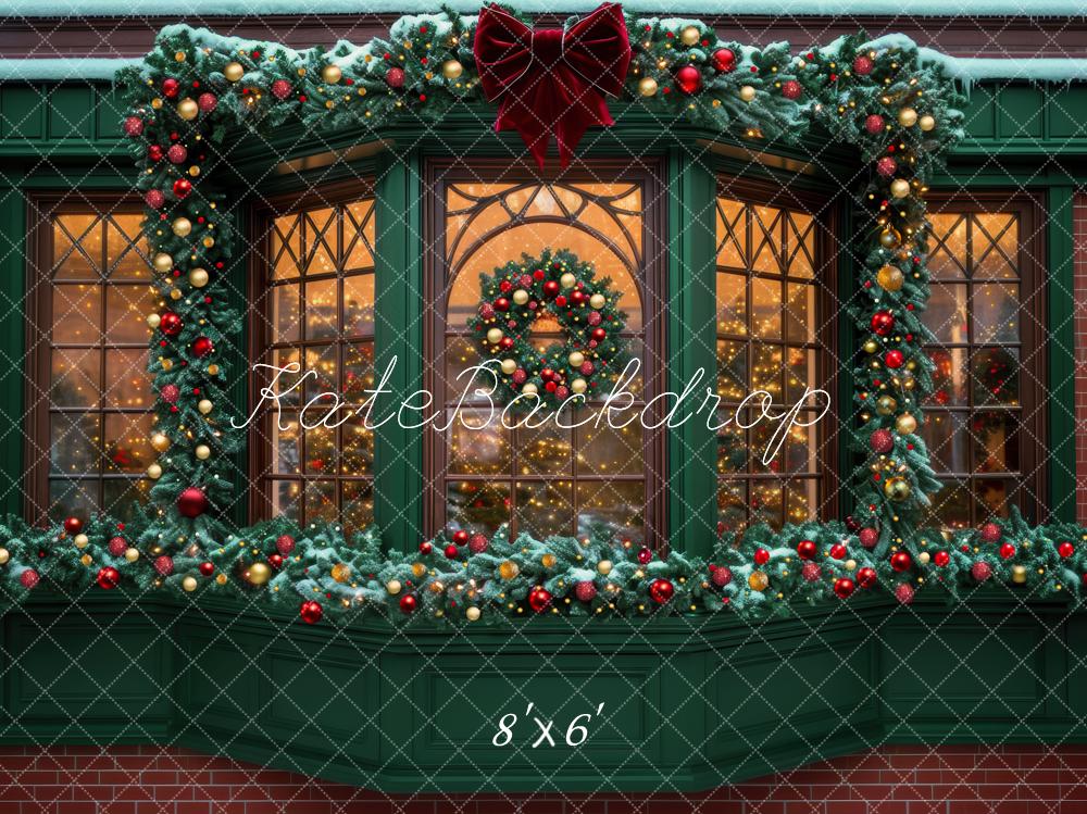Kate Christmas Tudor Window Backdrop Designed by Mini MakeBelieve -UK