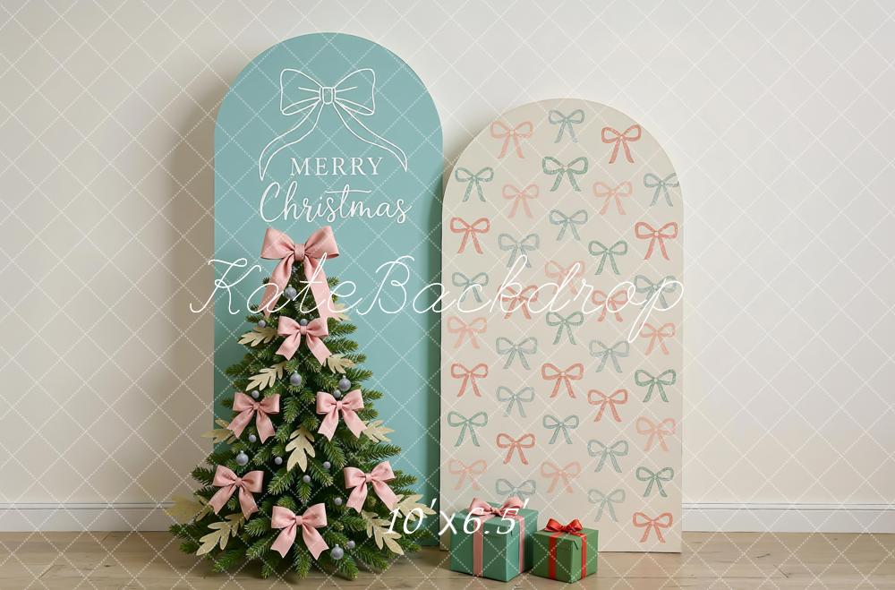 Kate Christmas Tree Arch Bows Backdrop Designed by Mini MakeBelieve -UK