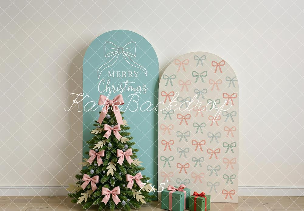 Kate Christmas Tree Arch Bows Backdrop Designed by Mini MakeBelieve -UK