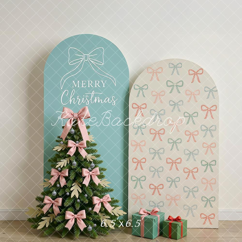 Kate Christmas Tree Arch Bows Backdrop Designed by Mini MakeBelieve -UK