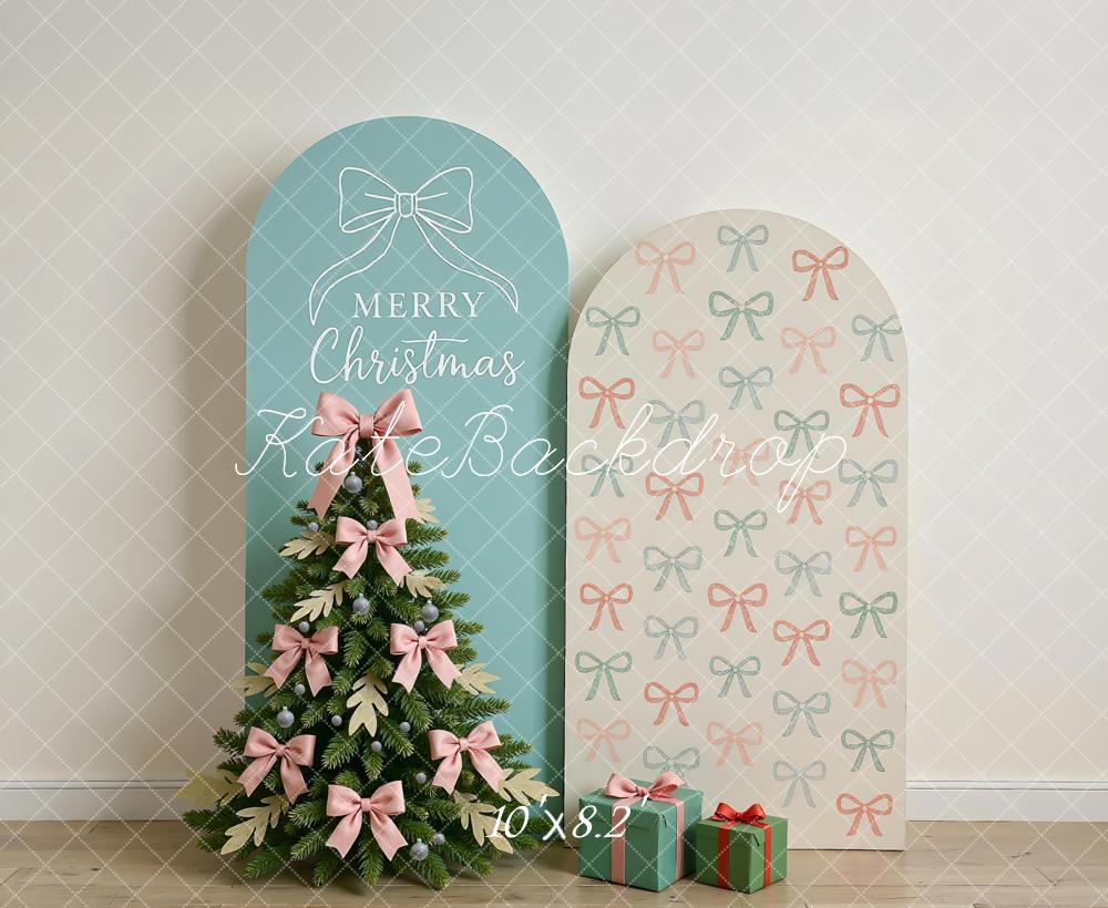 Kate Christmas Tree Arch Bows Backdrop Designed by Mini MakeBelieve -UK