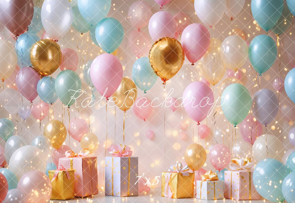 On Sale Kate Birthday Balloons Gifts Lights Backdrop Designed by Emetselch -UK