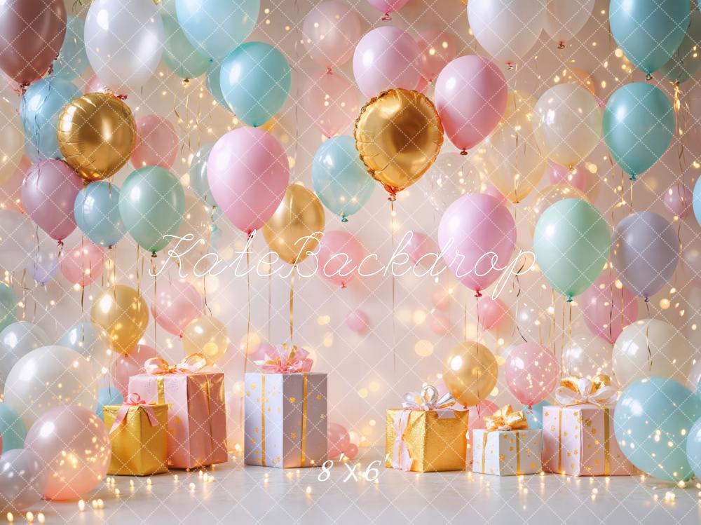 On Sale Kate Birthday Balloons Gifts Lights Backdrop Designed by Emetselch -UK
