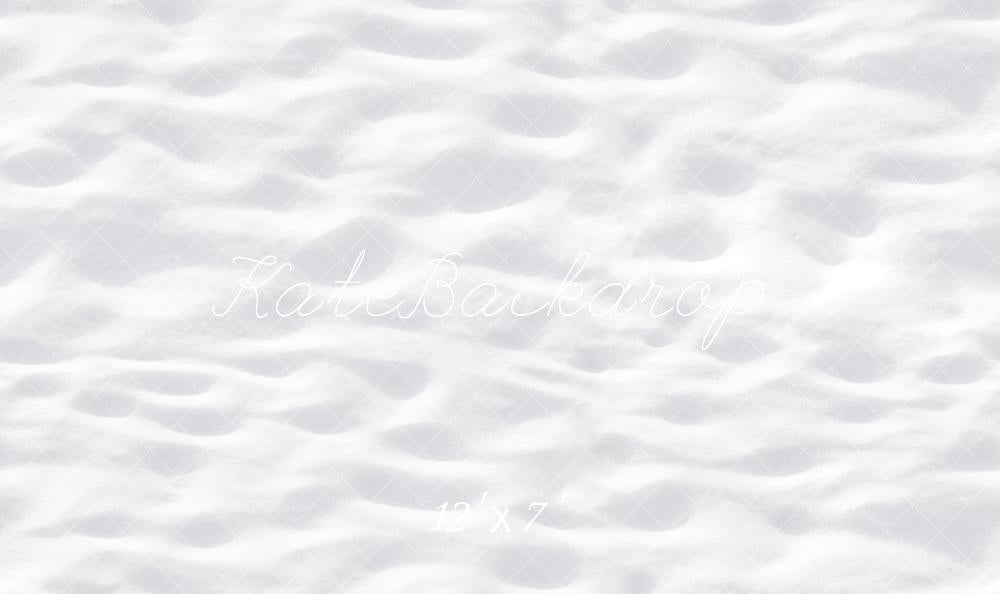 Kate Winter Snow Vinyl Floor Backdrop -UK