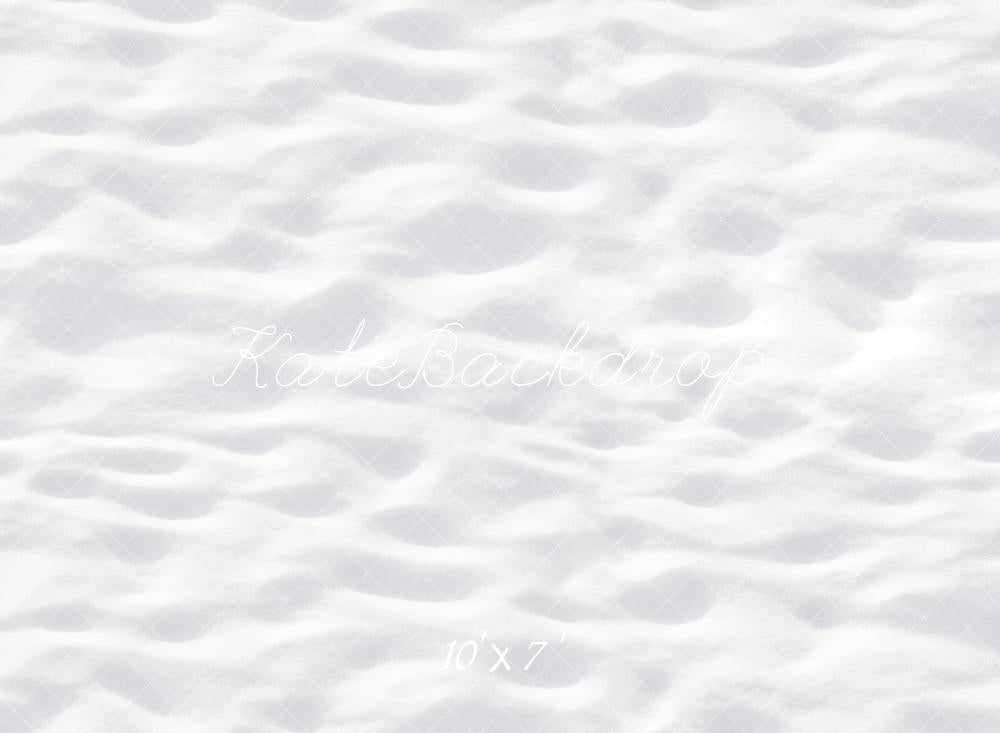 Kate Winter Snow Vinyl Floor Backdrop -UK