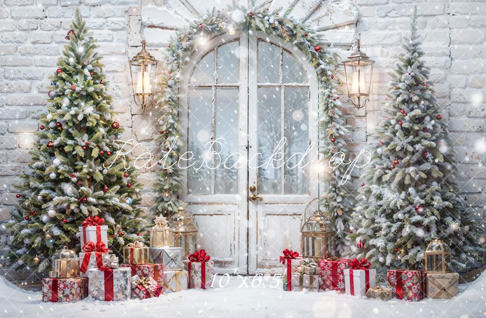 Kate Christmas Tree Gift Door Backdrop Designed by Emetselch -UK