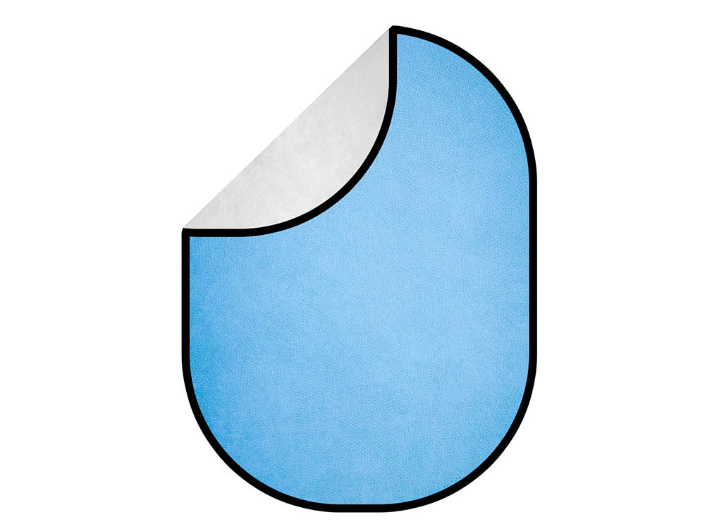 Kate Abstract Light Blue/Gray mix a little Green Collapsible Backdrop Photography 5X6.5ft(1.5x2m) -UK