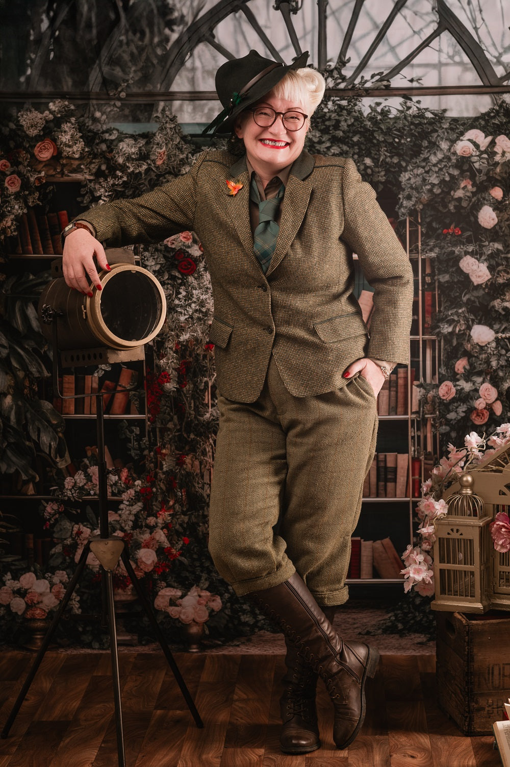 Kate Spring/Summer Greenhouse Back to School Backdrop Designed by Mini MakeBelieve -UK