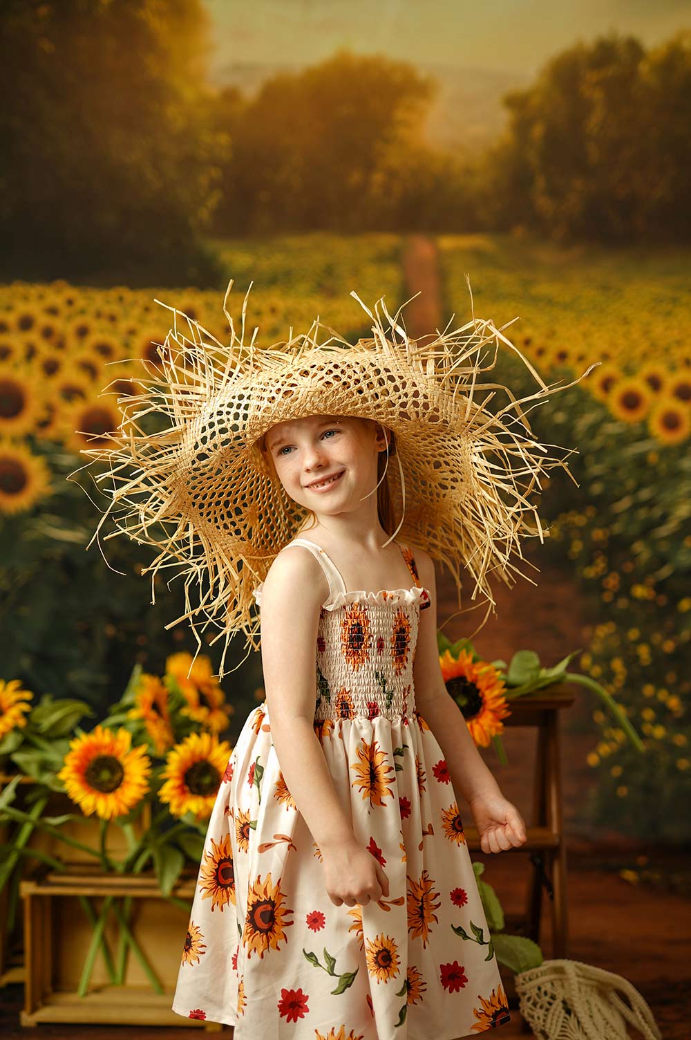 Kate Summer Sunflower Photo Kit -UK