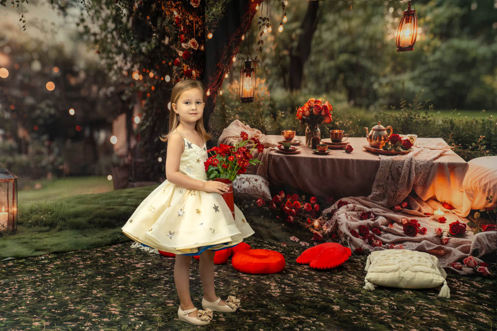 Kate Valentine Spring Romantic Garden Picnic Room Set -UK