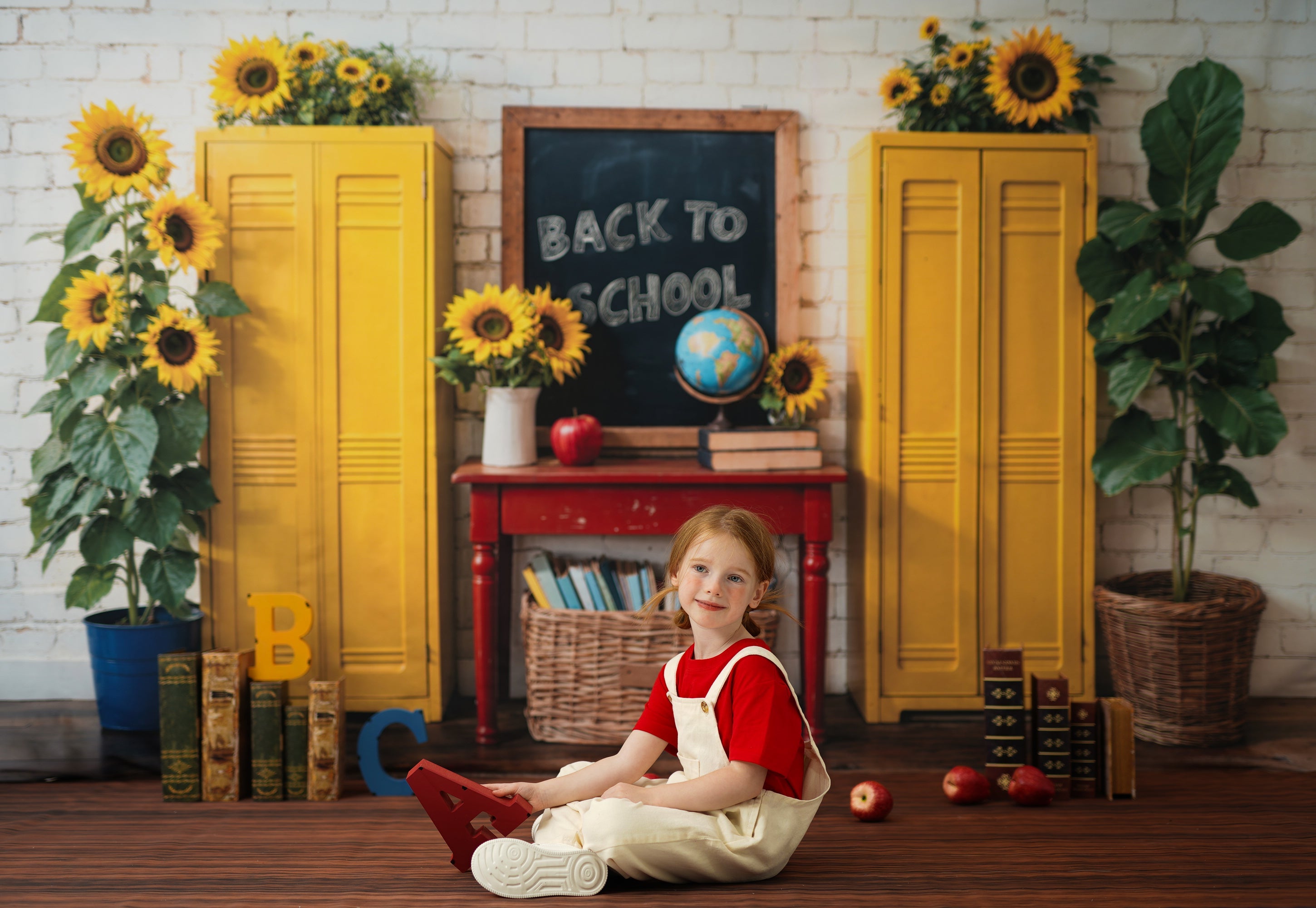 Kate Back to School Blackboard ABC Photo Kit -UK