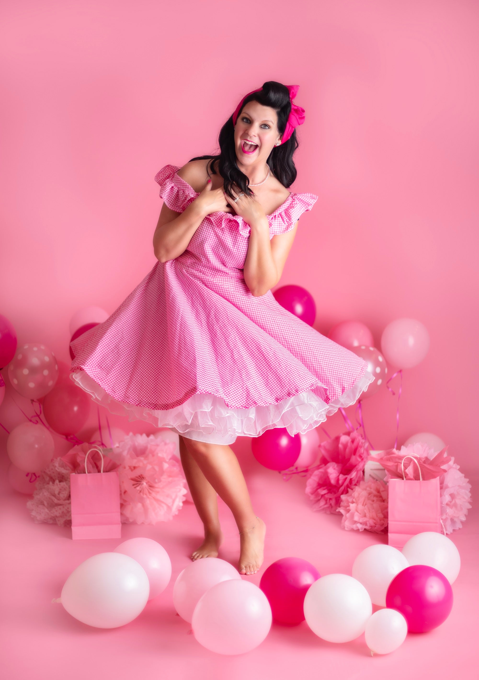 Kate Pink Seamless Paper Backdrop for Photography