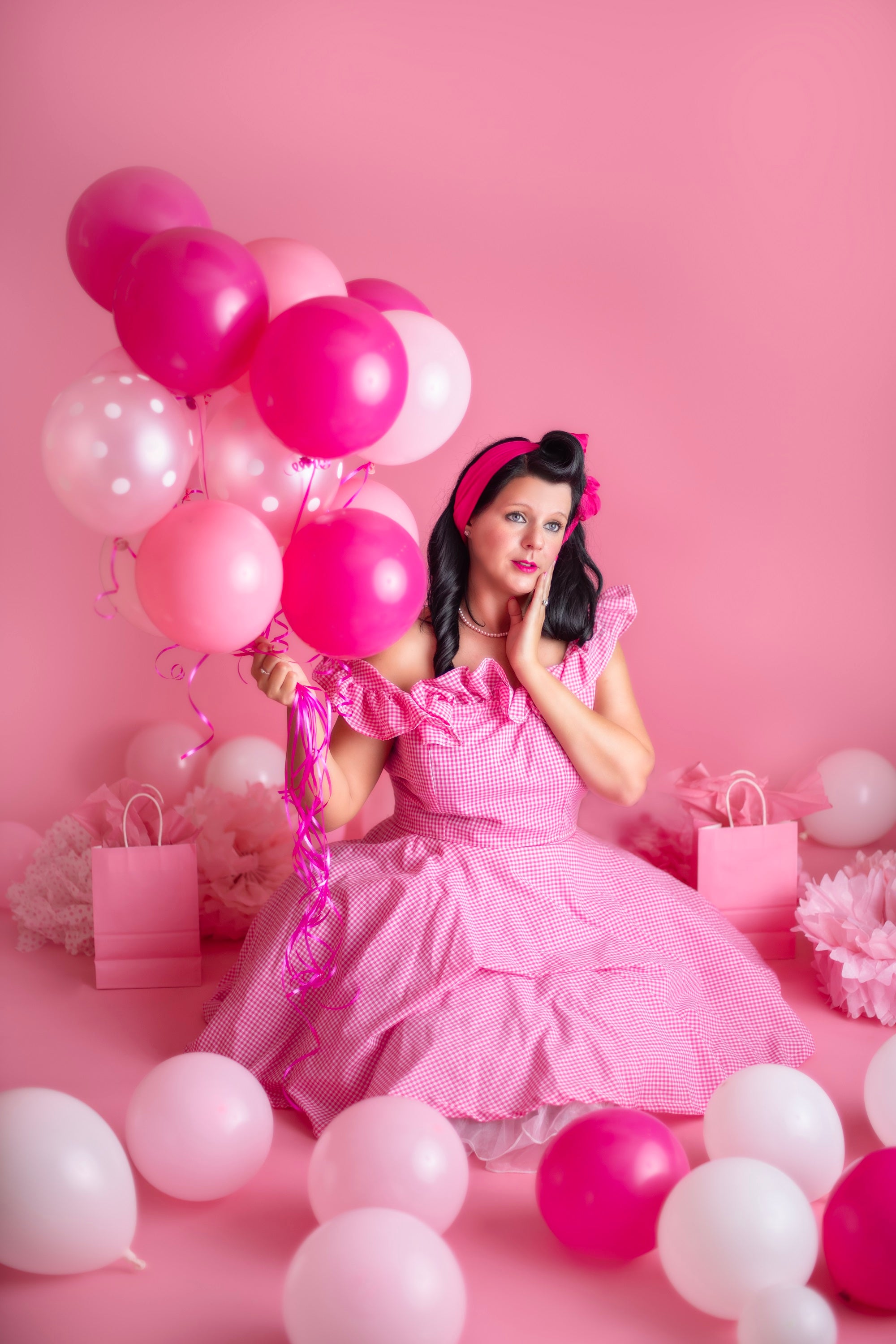 Kate Pink Seamless Paper Backdrop for Photography -UK