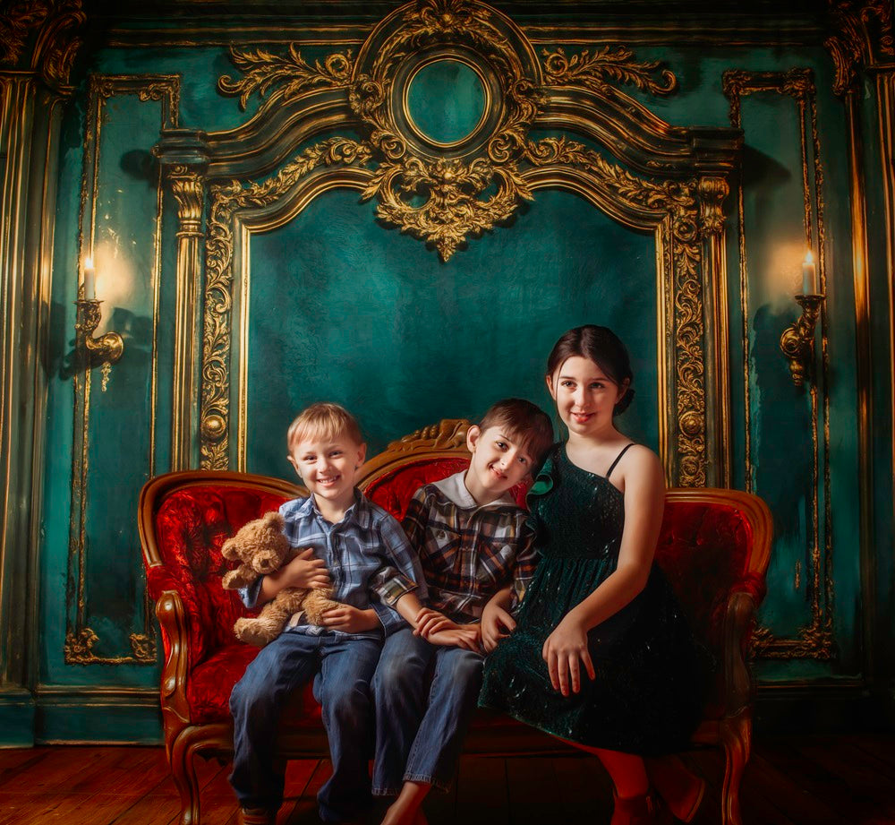 Kate Green Vintage Ornate Wall Backdrop Designed by Emetselch -UK