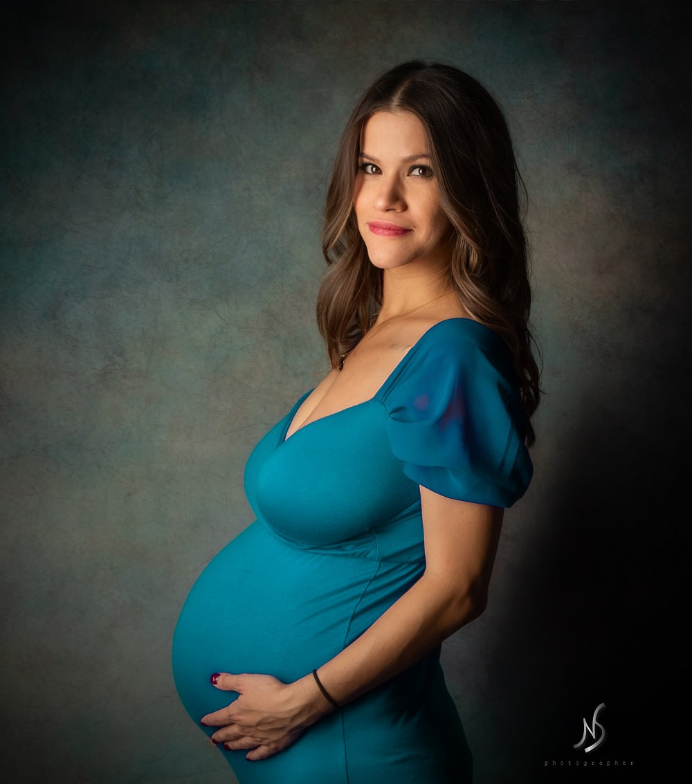 Kate Like Rusty Iron/Brown Texture Collapsible Backdrop Photography 5X6.5ft(1.5x2m) -UK