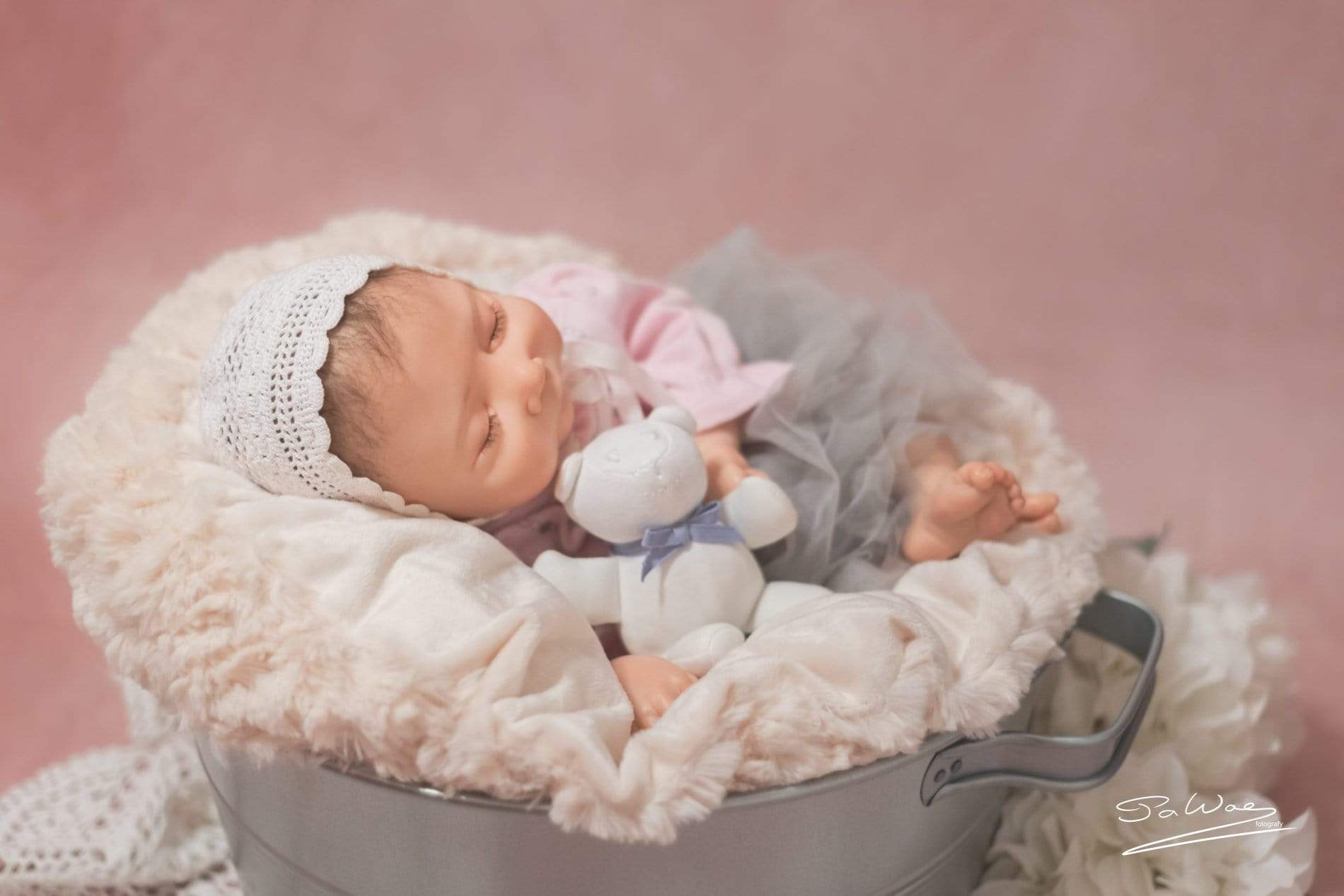 Katebackdrop:Kate Fine Art Pink Tones Abstract Texture Backdrop designed by Veronika Gant