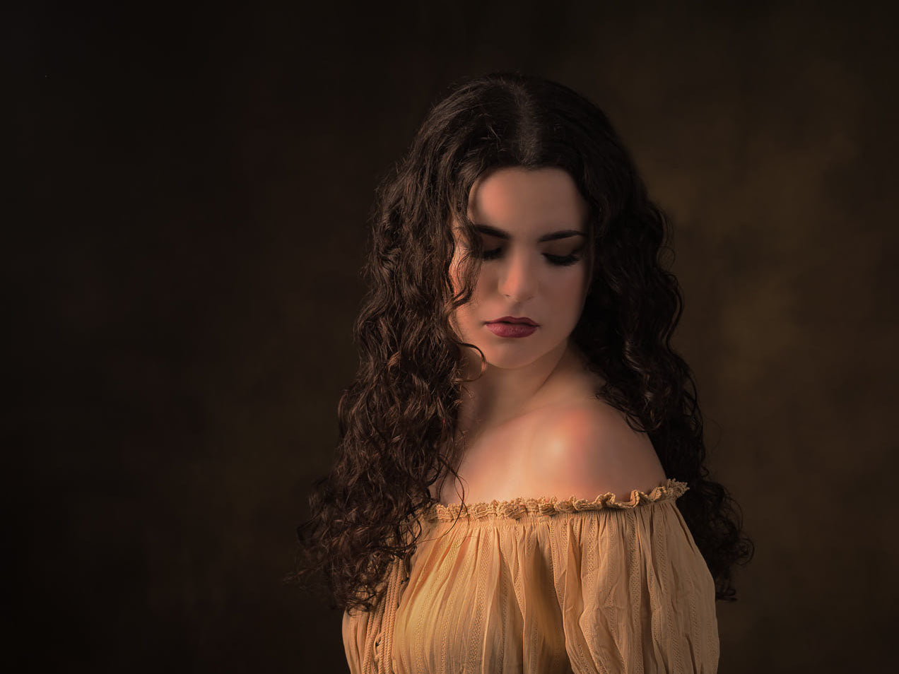 Kate Abstract Dark Brown Backdrop Designed by Kate Image -UK