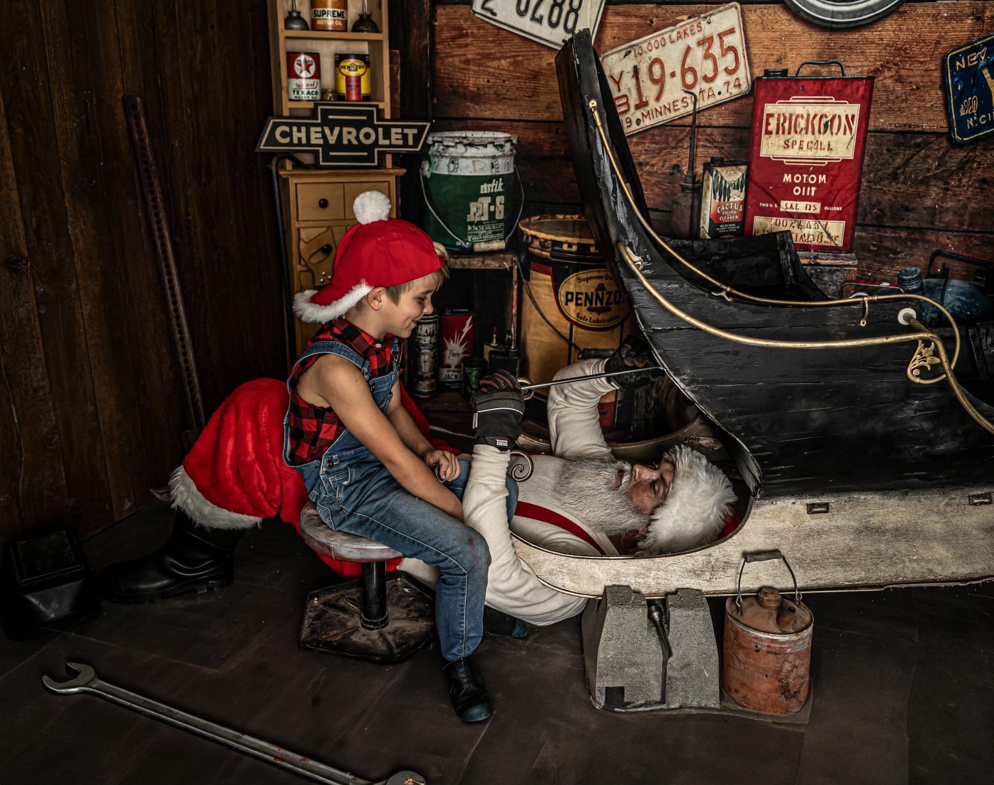 Kate Garage Boys/Father's Day Backdrop Designed by Arica Kirby -UK