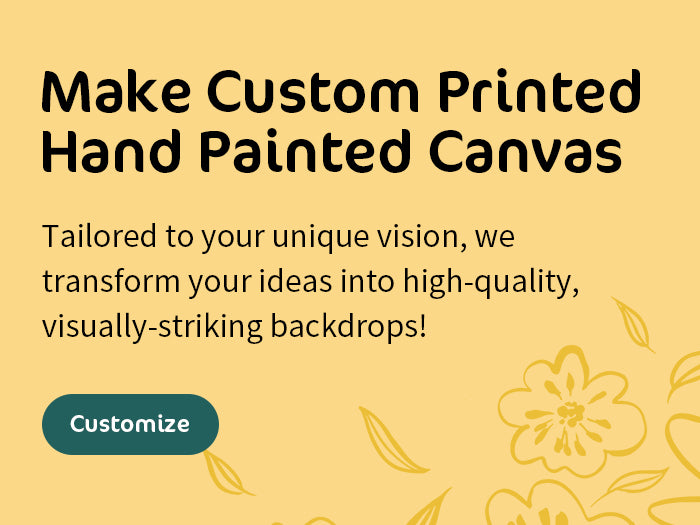 Kate Custom Hand Painted Canvas Backdrop Background Photography -UK