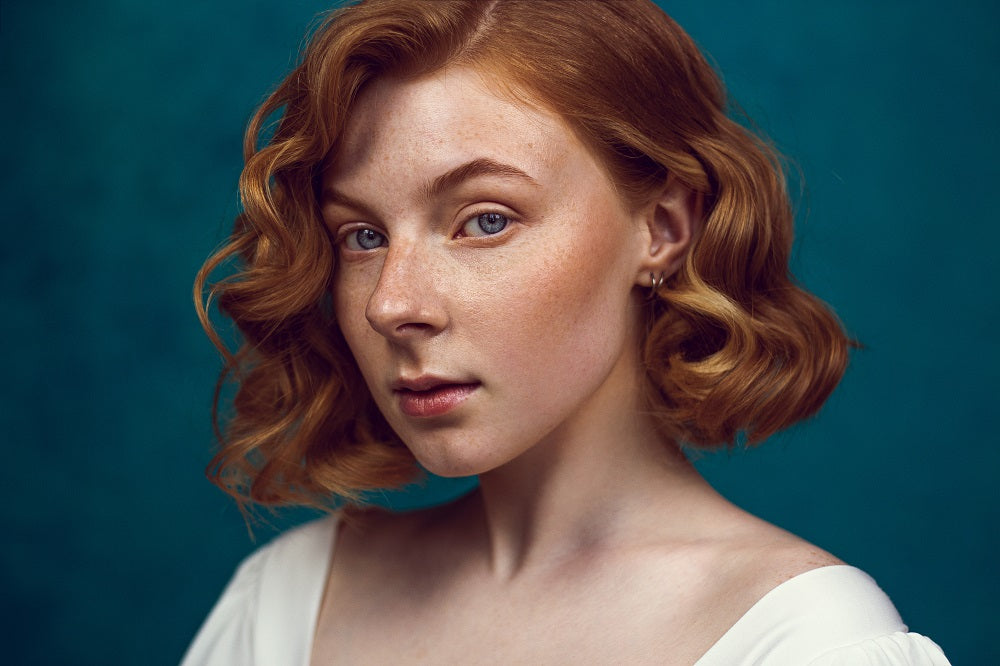 Kate Gray Abstract Texture/ Blue Green Abstract Texture Collapsible Backdrop Photography 5X6.5ft(1.5x2m) -UK