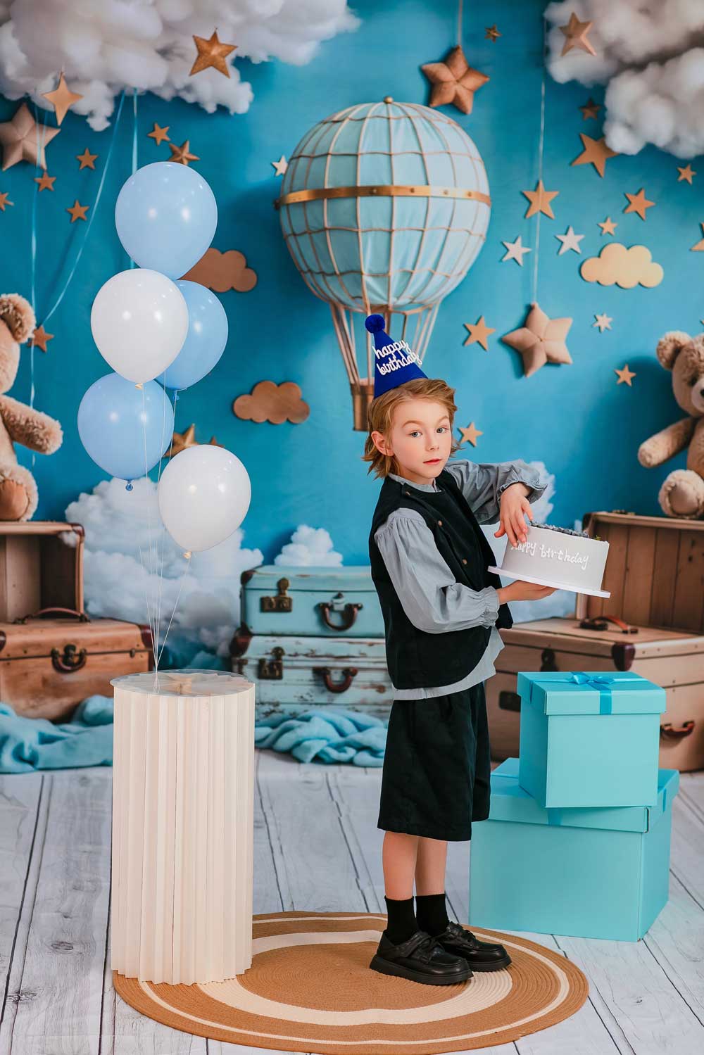 Kate Blue Birthday Photo Kit -UK