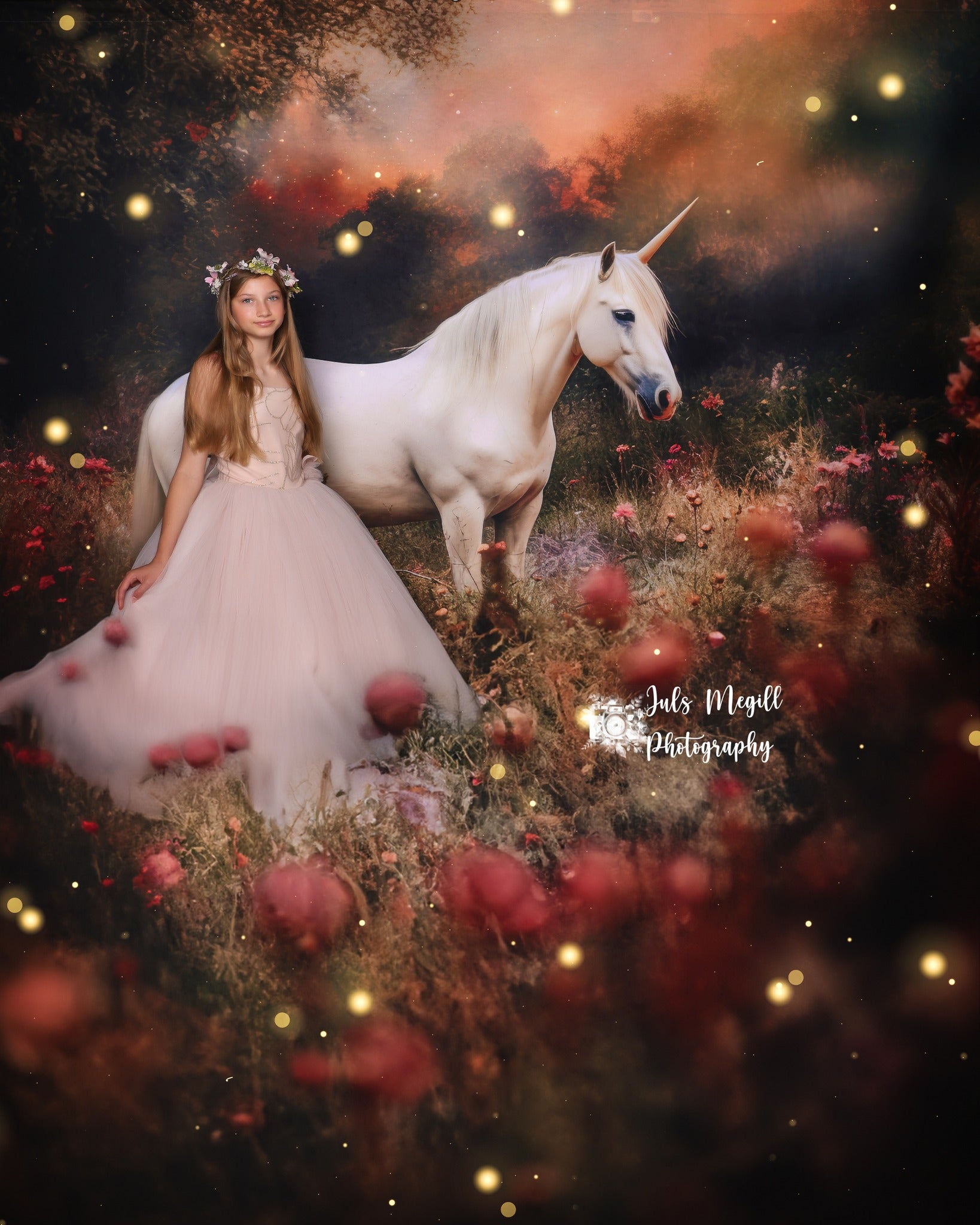 Kate Magic Unicorn Backdrop Designed by Patty Robert -UK