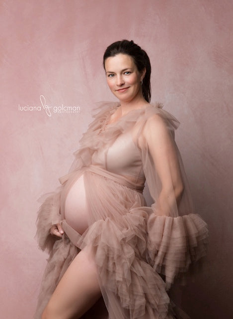 Kate Fine Art Textured Pink / Light Grey Collapsible Backdrop 5X6.5ft(1.5x2m) -UK