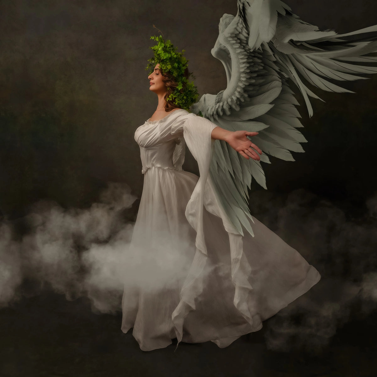 Lightning Deals Kate Sweep Abstract Green Backdrop Designed by Chain Photography -UK