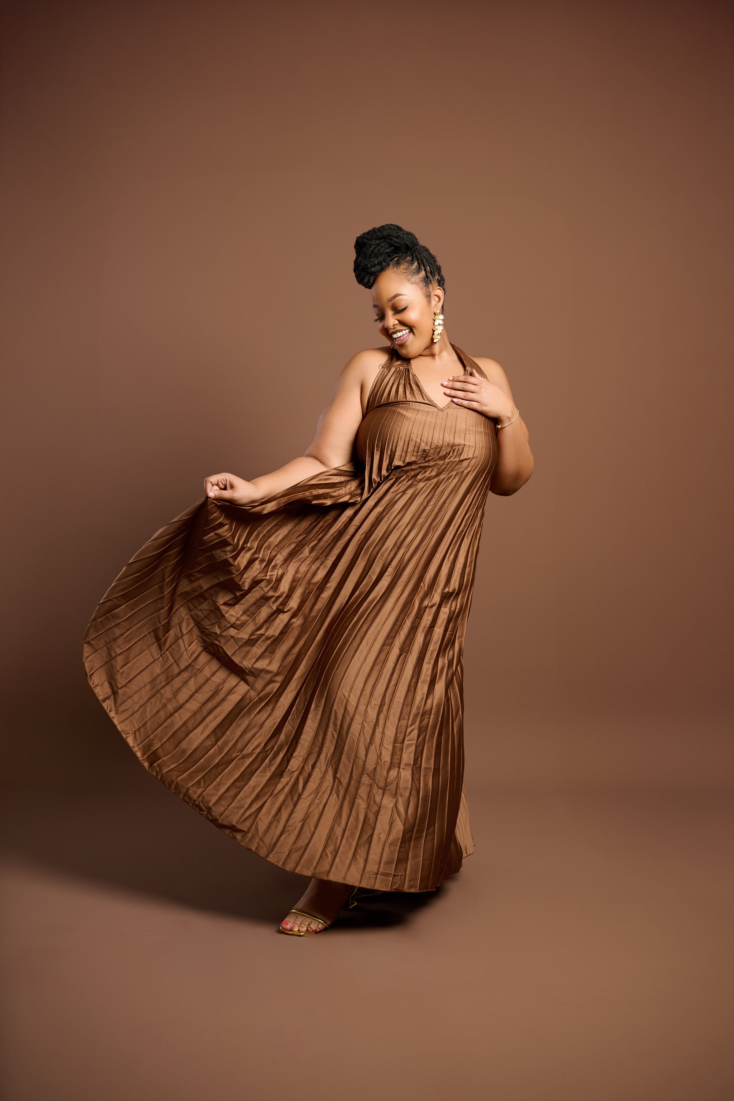 Kate Cocoa Brown Seamless Paper Backdrop for Photography -UK