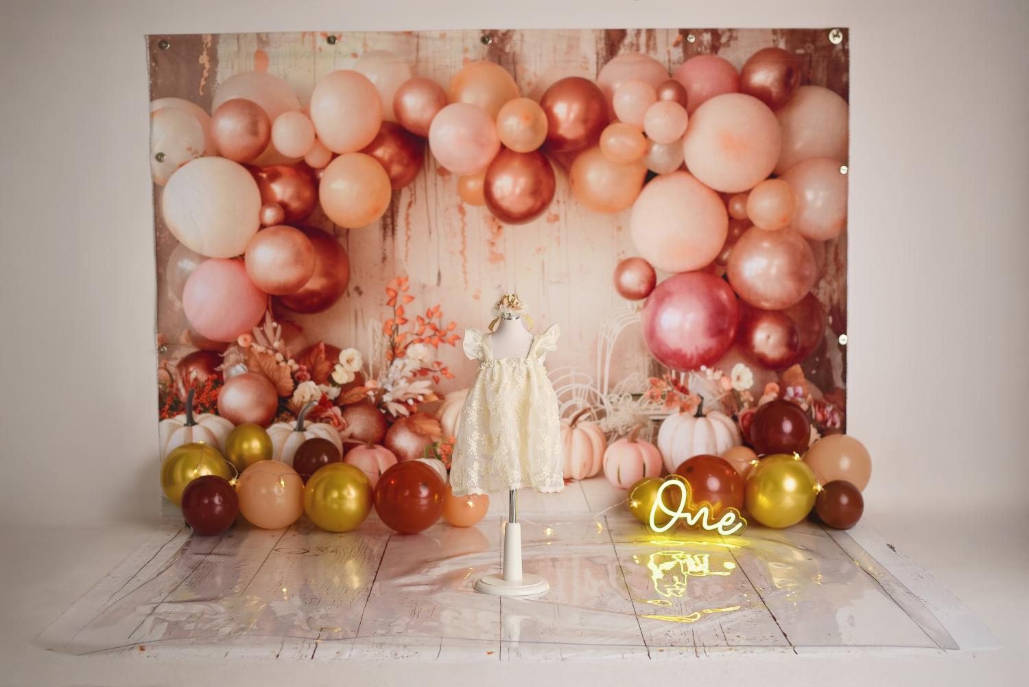 Kate Boho Pumpkins Cake Smash Photo Kit -UK