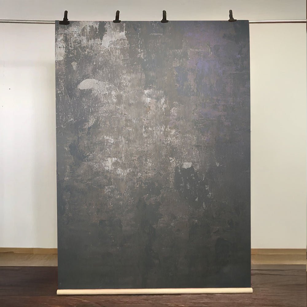 Kate Rusty Dark Abstract Texture Spray Painted Backdrop