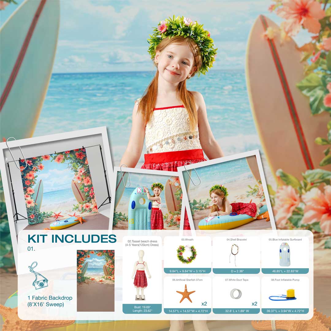 Kate Summer Beach Photo Kit -UK
