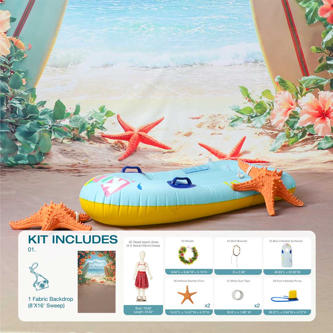 Kate Summer Beach Photo Kit -UK