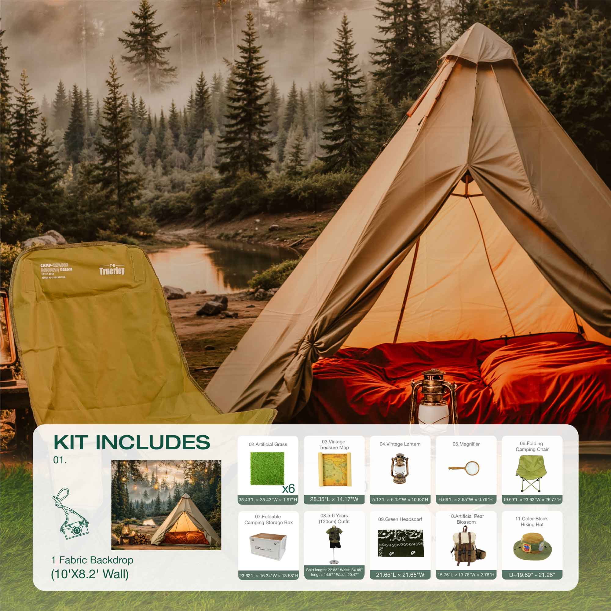 Kate Camping Adventure Photo Kit -UK