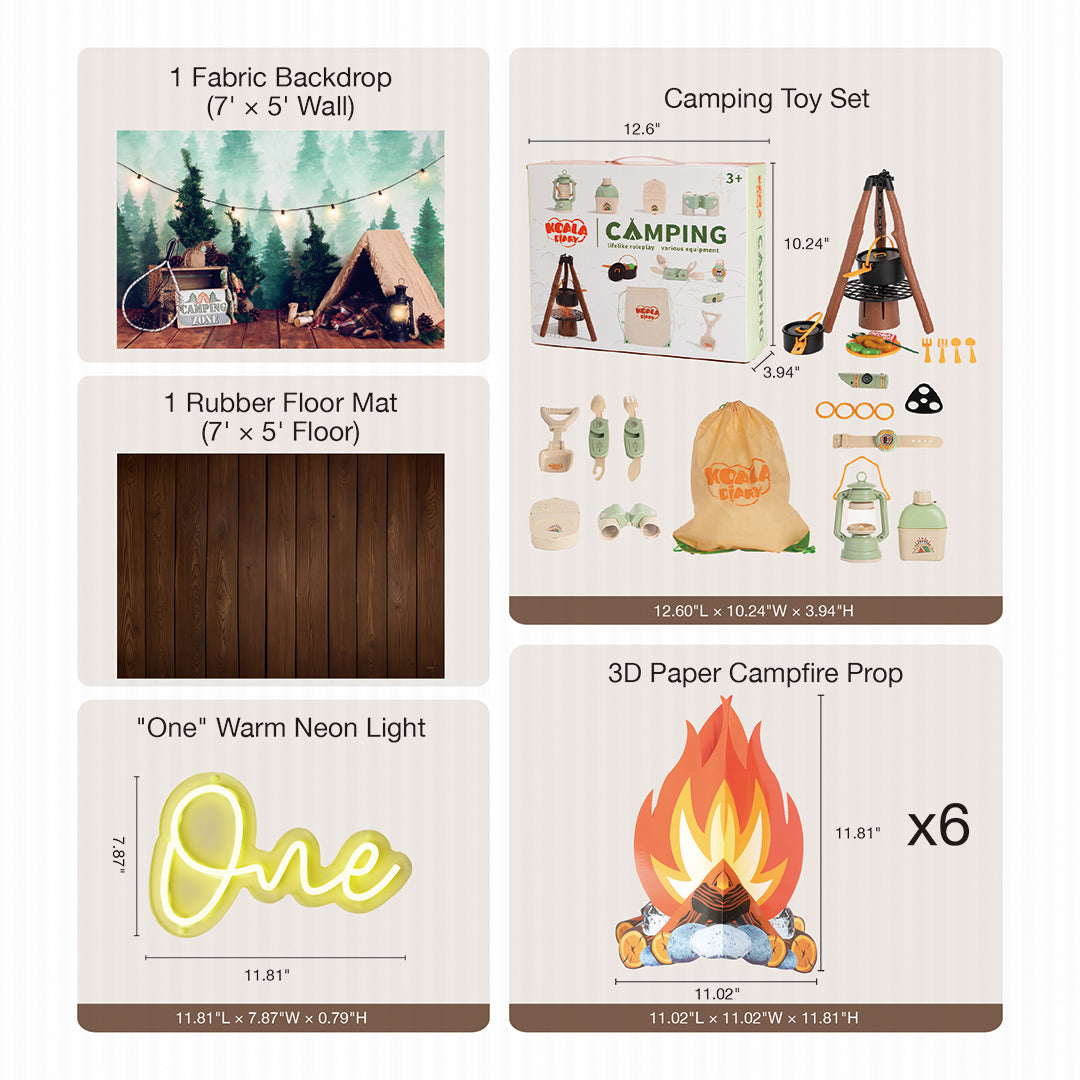 Kate Camping Cake Smash Photo Kit -UK