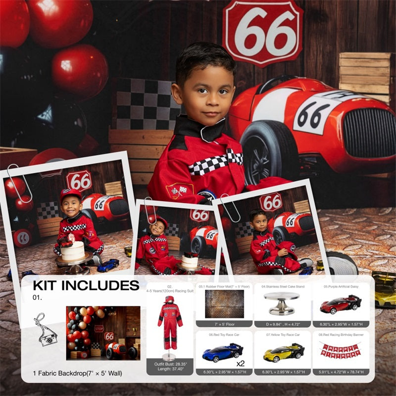 Kate Racing Happy Birthday Photo Kit -UK