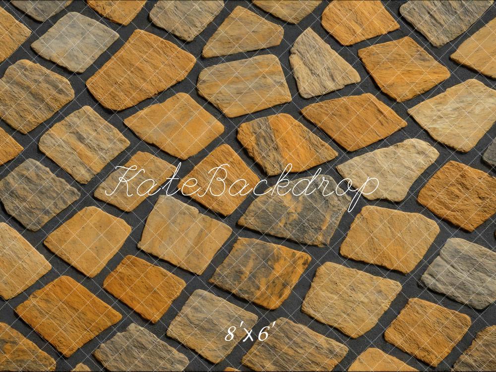 Kate Cobblestone Texture Backdrop Designed by Mini MakeBelieve -UK