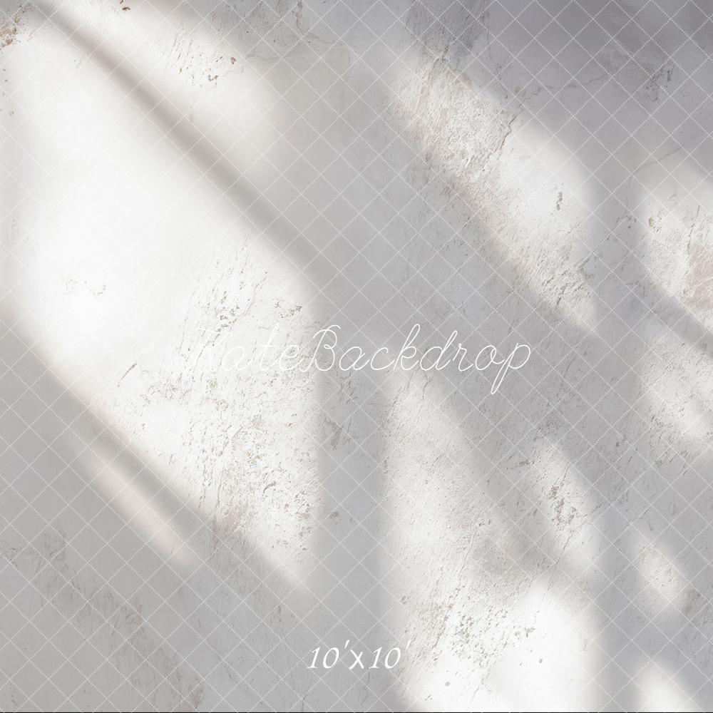 Kate White Abstract Texture Light Shadows Backdrop Designed by Emetselch