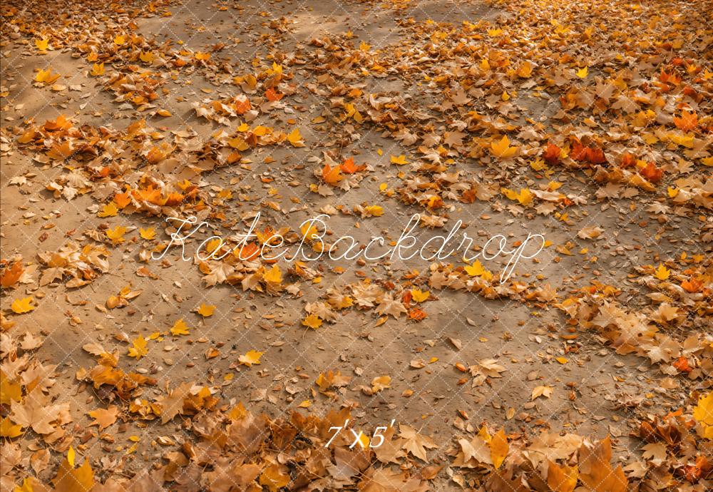 Kate Autumn Leaves Ground Floor Backdrop Designed by Emetselch