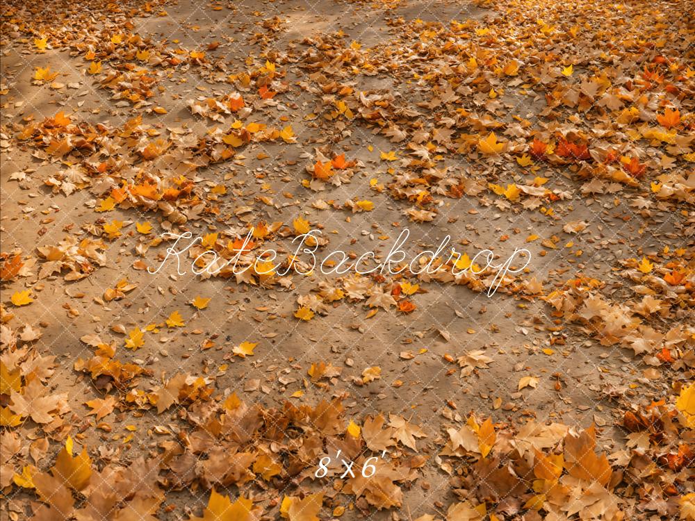 Kate Autumn Leaves Ground Floor Backdrop Designed by Emetselch