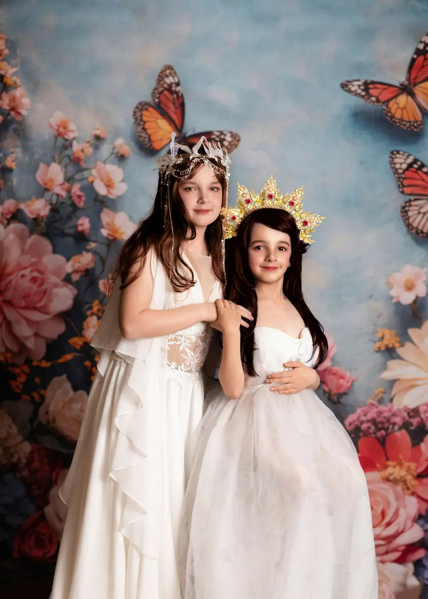 On Sale Kate Flower Butterfly Backdrop Designed by Emetselch -UK